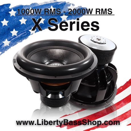 Sundown Audio X Series www.LibertyBassShop.com