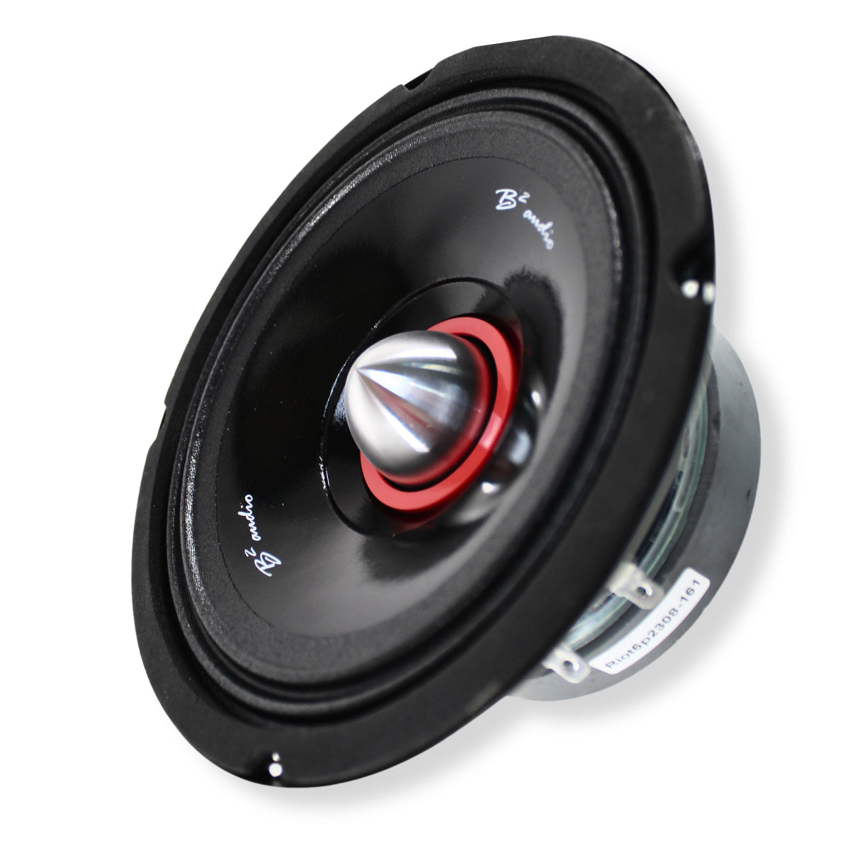 B2 Audio RIOT Series 6.5" 4-Ohm 100W RMS Mid-Range Speakers UV-Coated Cone, Sold in Pairs RIOT6P