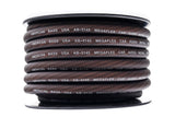 American Bass 1/0 Gauge Mega Flex Power Cable 25/50ft Roll