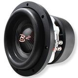 B2 Audio RAMPAGE Competition Series V2 8" 1000 Watt RMS Carbon Fiber  Dual 2-Ohm 2" Voice Coil Subwoofer