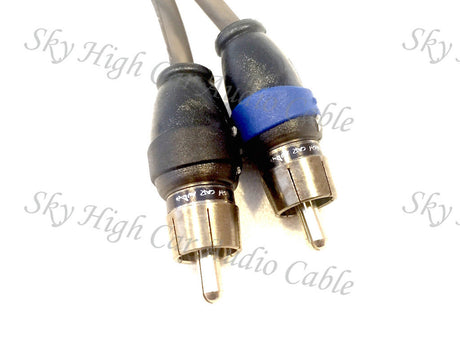SKY HIGH CAR AUDIO 2 CHANNEL TWISTED RCA'S