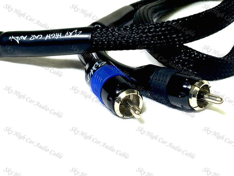 Sky High Car Audio Premium 2 Channel RCA's