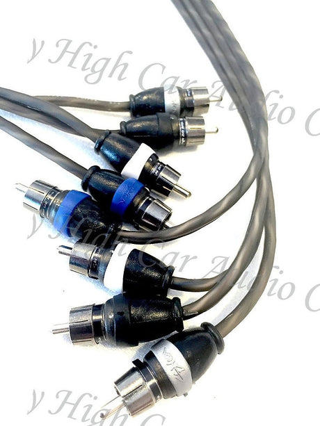 SKY HIGH CAR AUDIO TWISTED 4 CHANNEL RCA'S