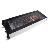 B2 Audio RIOT Mono 2.5K 2500 Watt 1-Ohm Class D Subwoofer Amplifier Full Range Amplifier w/ RGB LED Illumination