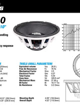 Resilient Sounds NEO 10" inch speaker