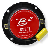 B2 Audio RAGE Series Pair of 1" 4-Ohm 50 Watt RMS Tweeters, OD 3.92" RAGE TT