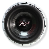 B2 Audio RAGEXL Series V2 12" 3500 Watt RMS Carbon Fiber Cone Dual 2-Ohm 3" Voice Coil Subwoofer