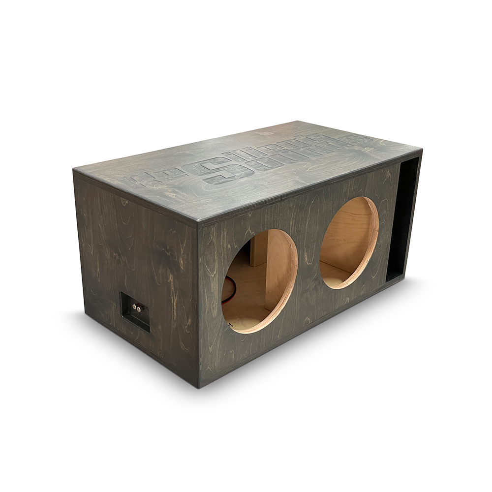 Resilient Sounds Dual 10" Gold Subwoofer Enclosure