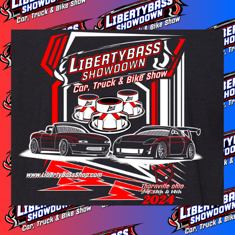 LibertyBass Showdown event t-shirt