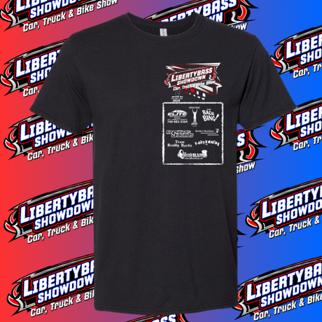 LibertyBass Showdown event t-shirt