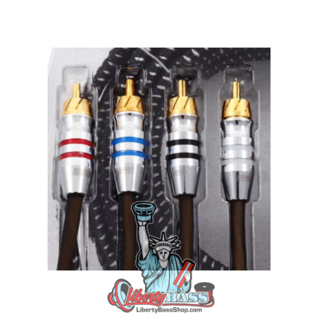 Sundown Audio SAZ2-1.5FT SAZ 2-Channel RCA Interconnects