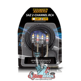 Sundown Audio SAZ2-17FT SAZ 2-Channel RCA Interconnects