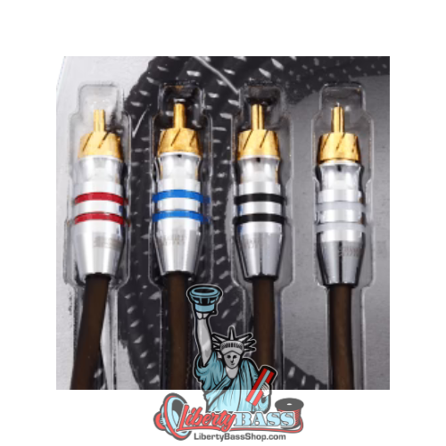 Sundown Audio SAZ2-6FT SAZ 2-Channel RCA Interconnects