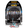 Sundown Audio SAZ4-12FT SAZ 4-Channel RCA Interconnects