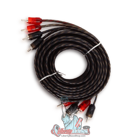 Sundown Audio SB4-25FT 4-Channel RCA Interconnect Cables