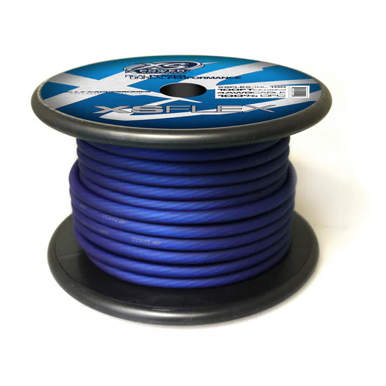 XS Power XS FLEX Blue 4AWG Cable