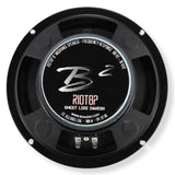 B2 Audio RIOT Series 8" 4-Ohm 150W RMS Mid-Range Speakers UV-Coated Cone, Sold in Pairs RIOT8P