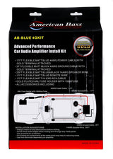 American Bass American Bass 4 Gauge Amplifier Kit