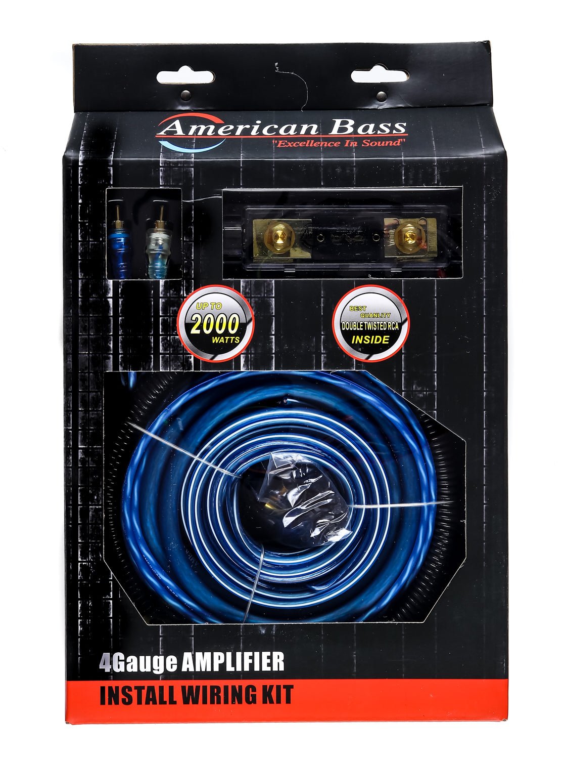 American Bass American Bass 4 Gauge Amplifier Kit