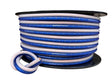 DOWN4SOUND 125FT 8 GAUGE CCA SPEAKER WIRE ( BLUE/CLEAR )