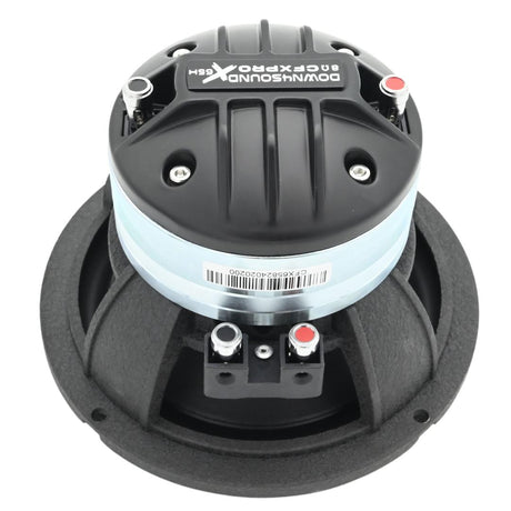 DOWN4SOUND CFX-PROx658H - 6.5" Carbon Fiber NEO 2-Way Full Range Pro Audio Water Resistant Coaxial Speaker - 200W RMS