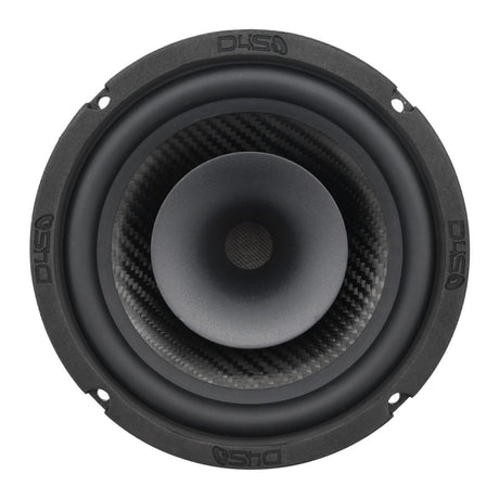 DOWN4SOUND CFX-PROx658H - 6.5" Carbon Fiber NEO 2-Way Full Range Pro Audio Water Resistant Coaxial Speaker - 200W RMS