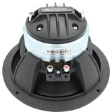 DOWN4SOUND CFX-PROx808H - 8" Carbon Fiber NEO 2-Way Full Range Pro Audio Water Resistant Coaxial Speaker - 200W RMS