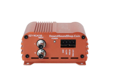 DOWN4SOUND - EZY RCA110 - ORANGE - 1 in 10 out Powered RCA DISTRIBUTION