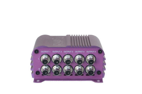 DOWN4SOUND - EZY RCA110 - PURPLE - 1 in 10 out Powered RCA DISTRIBUTION