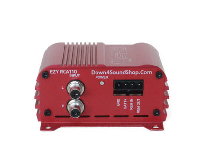 DOWN4SOUND - EZY RCA110 - RED - 1 in 10 out Powered RCA DISTRIBUTION