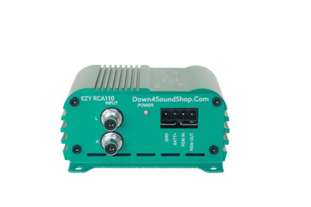 DOWN4SOUND - EZY RCA110 - TEAL - 1 in 10 out Powered RCA DISTRIBUTION