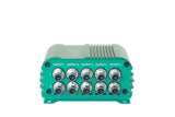 DOWN4SOUND - EZY RCA110 - TEAL - 1 in 10 out Powered RCA DISTRIBUTION