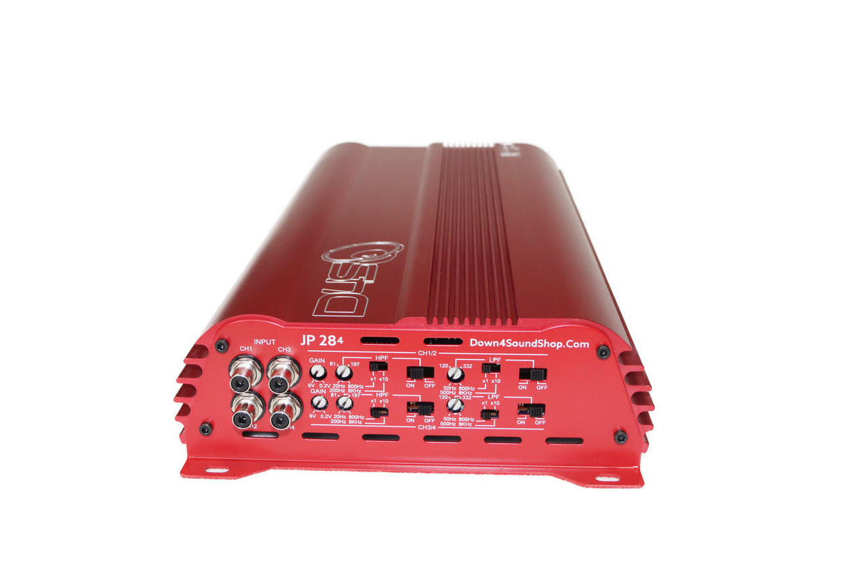 Down4Sound JP284 | 3000W RMS 4 Channel Amplifier