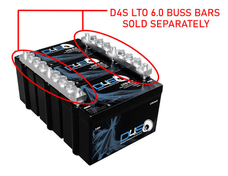 DOWN4SOUND | D4S LTO 6.0 - 12V Lithium Battery ( 3000 - 5000W )