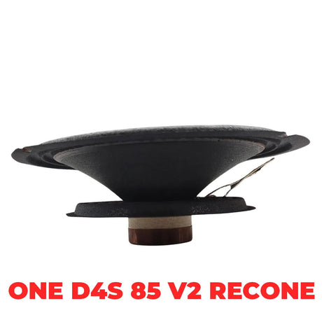 Down4Sound Pro Audio Recone D4S-85 8 Inch Midrange Speaker | 250W RMS | 4 Ohm - Single