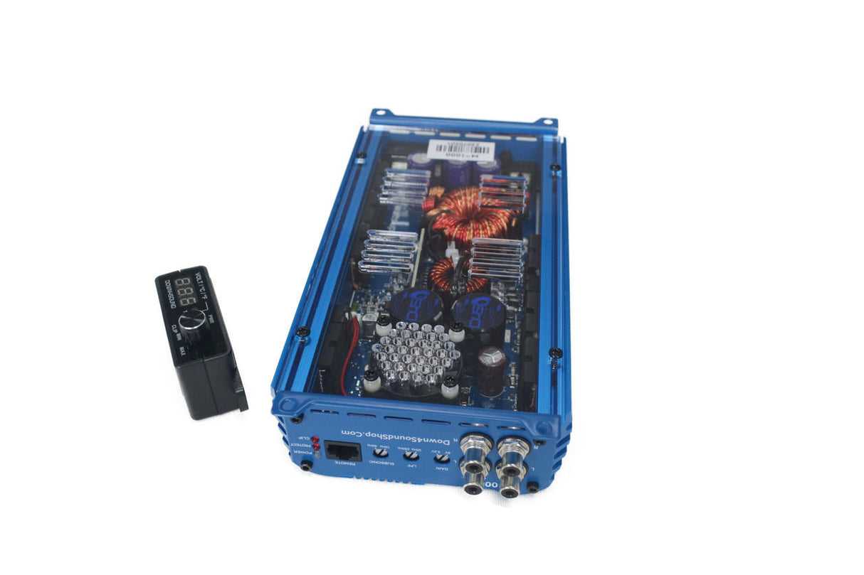 Down4Sound MM1000 (Mini Maxx) | 1000W RMS Mini Car Audio Amplifier