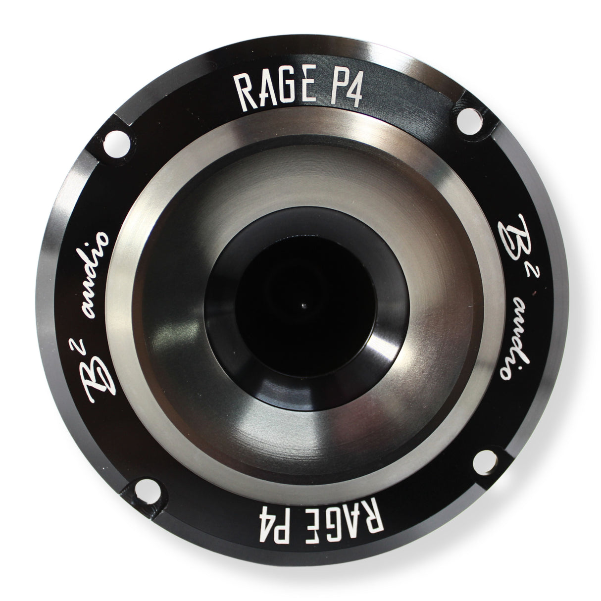 B2 Audio RAGE Series Pair of 1.5" 4-Ohm 125 Watt RMS Tweeters, OD 4.13" RAGE P4