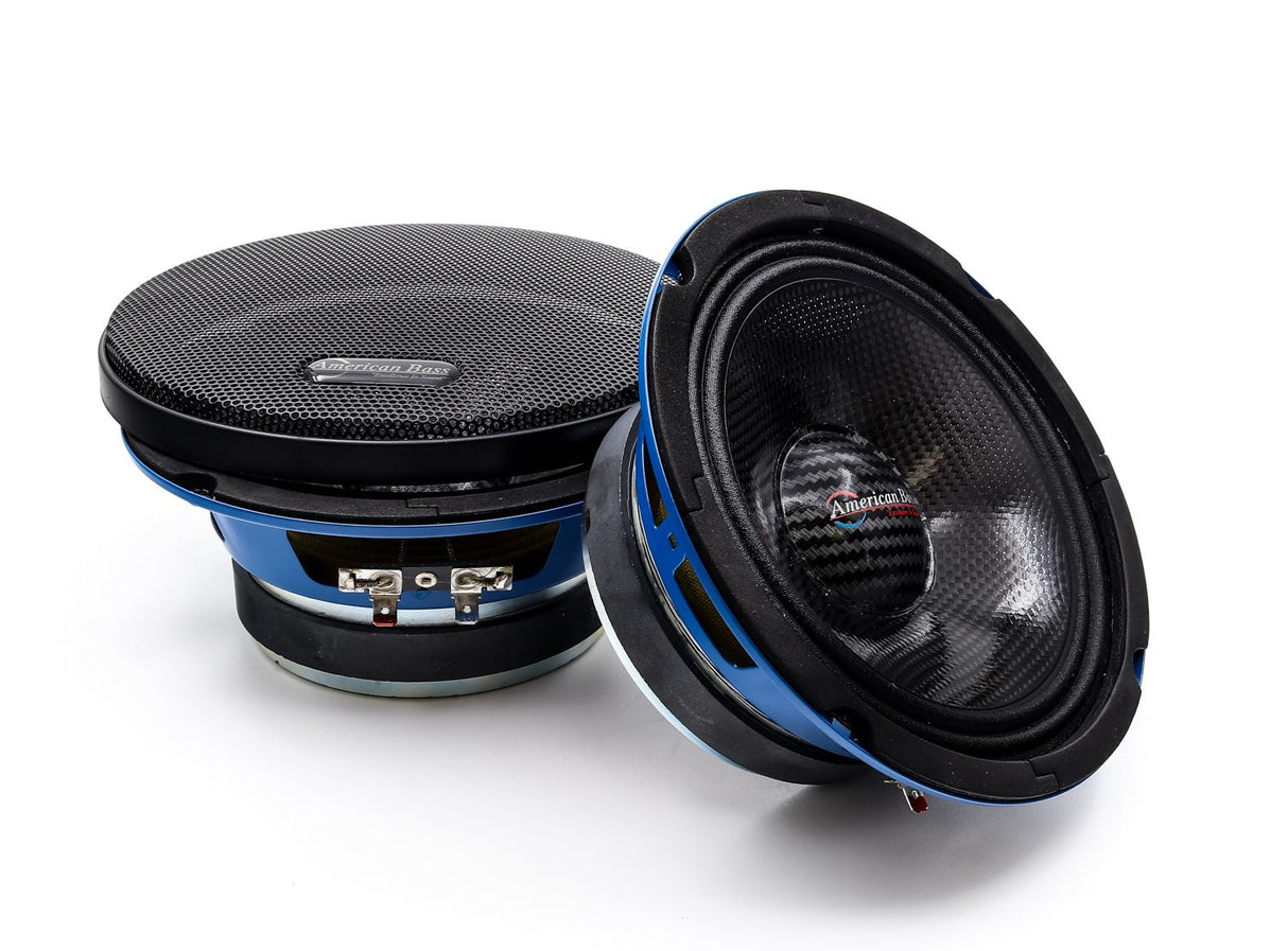 American Bass Godfather 6.5 Carbon Cone Speakers (Pair)