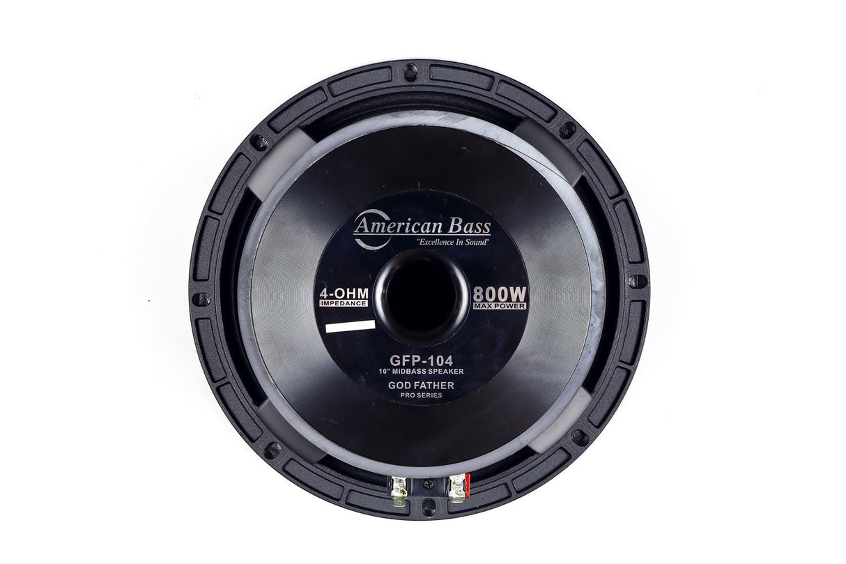 American Bass Godfather Pro Cast 104 10" Midrange Speaker