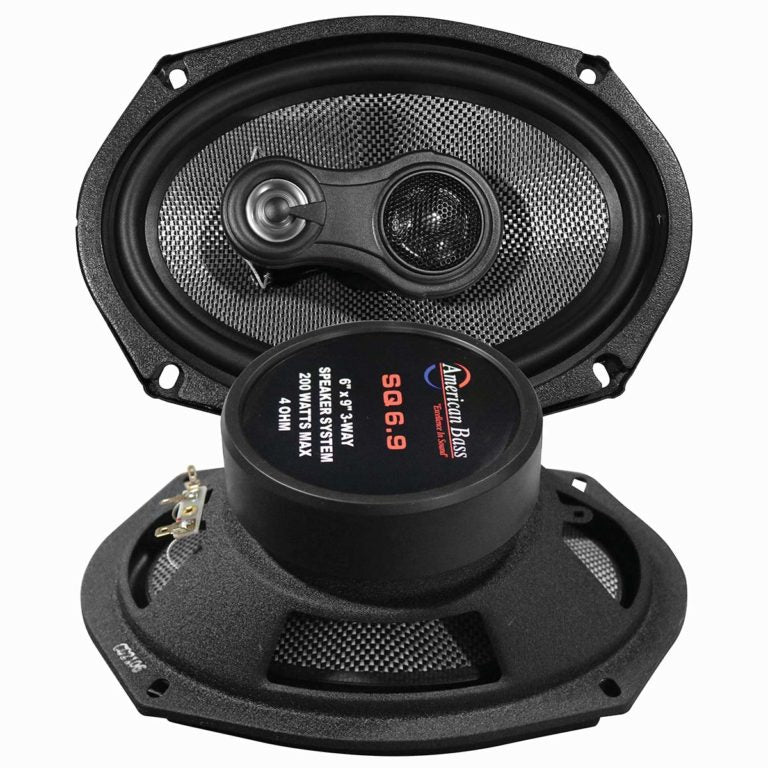 American Bass SQ 6.9 Full Range Speakers (Pair)