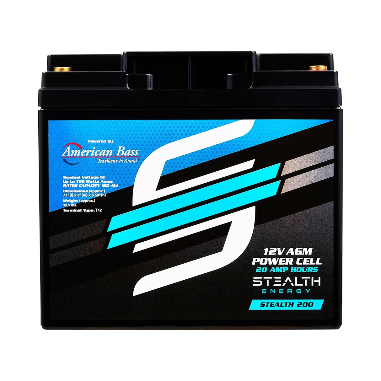 American Bass Stealth 200 Battery