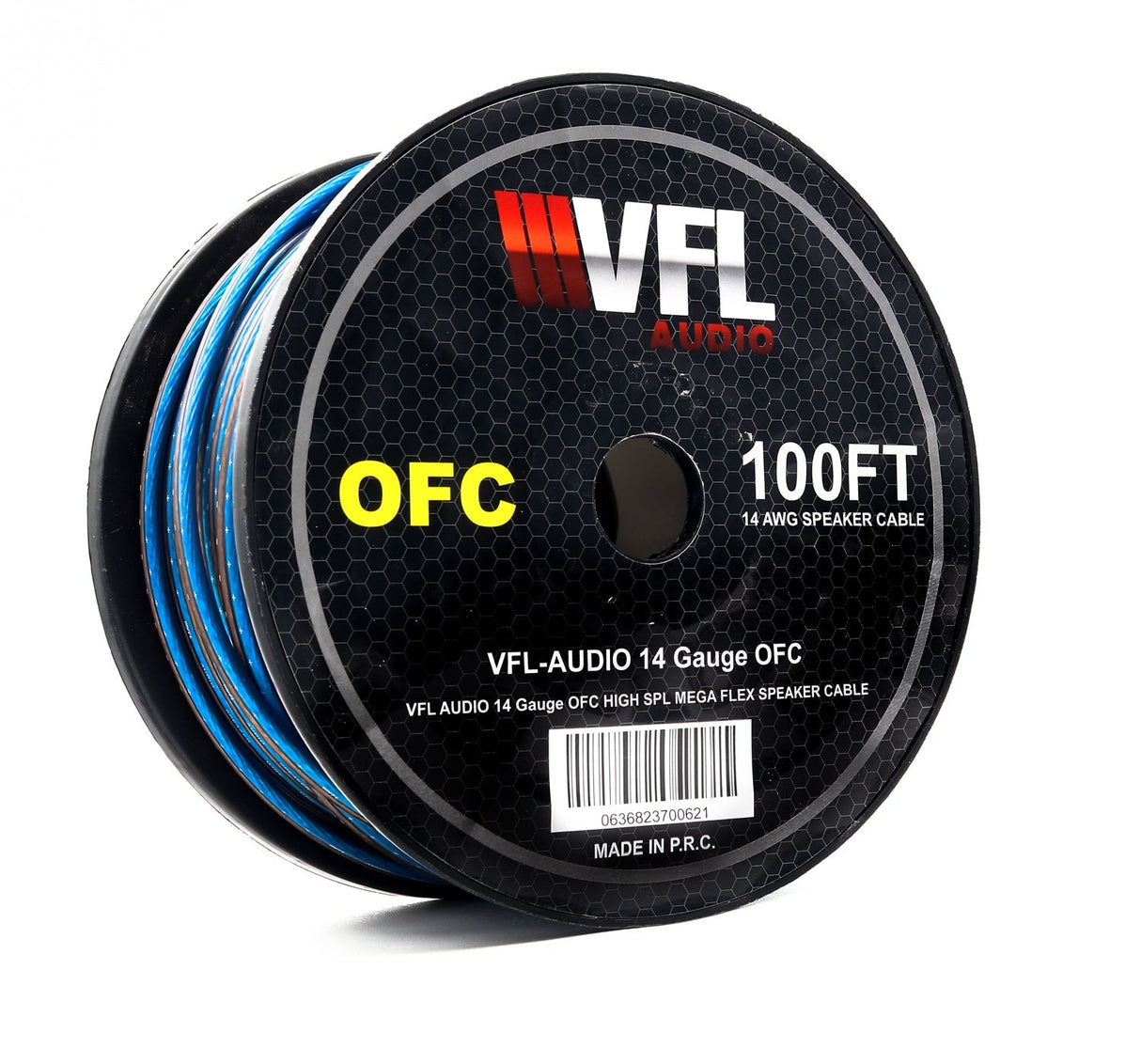 American Bass VFL 14 Gauge OFC Wire 100ft Roll