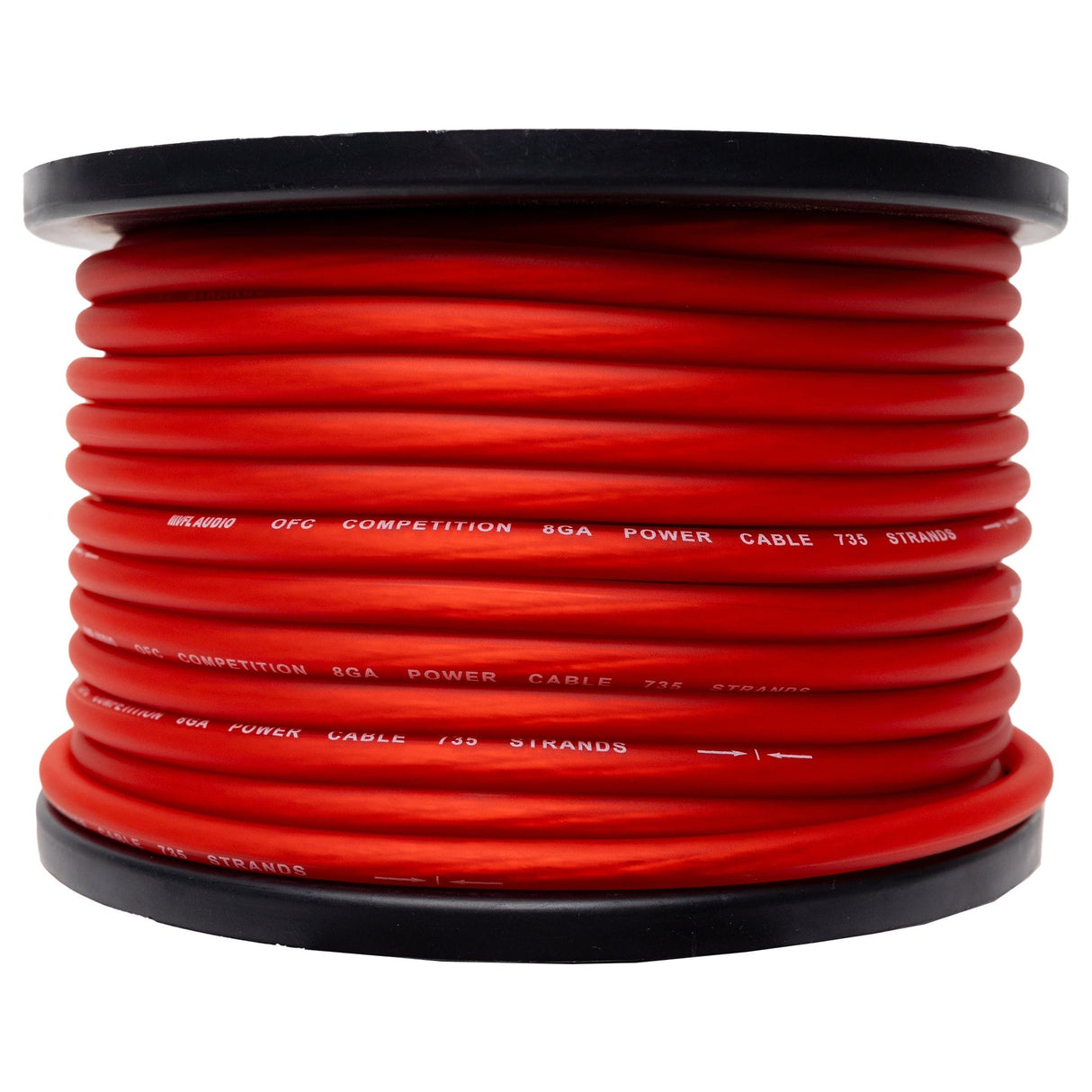 American Bass VFL 8 Gauge OFC Wire 100ft Roll