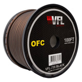 American Bass VFL 8 Gauge OFC Wire 100ft Roll